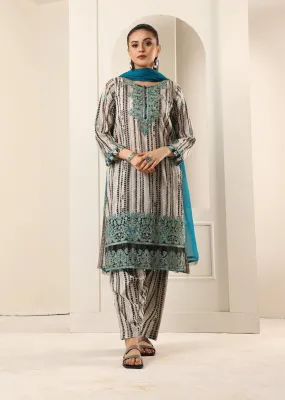 15846 Readymade Casual lawn Suit