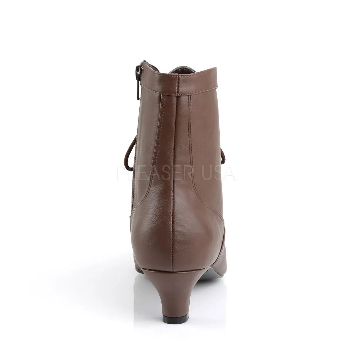 2 Inch Heel FAB-1005 Brown Pu