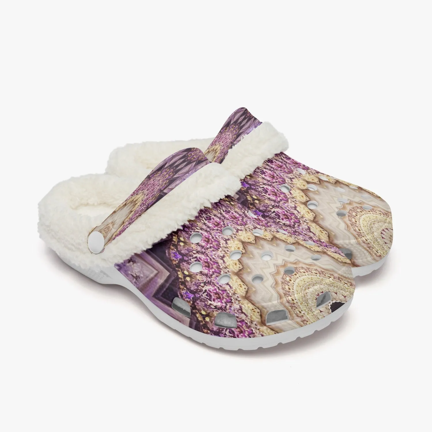 475. Lined All Over Printed Clogs