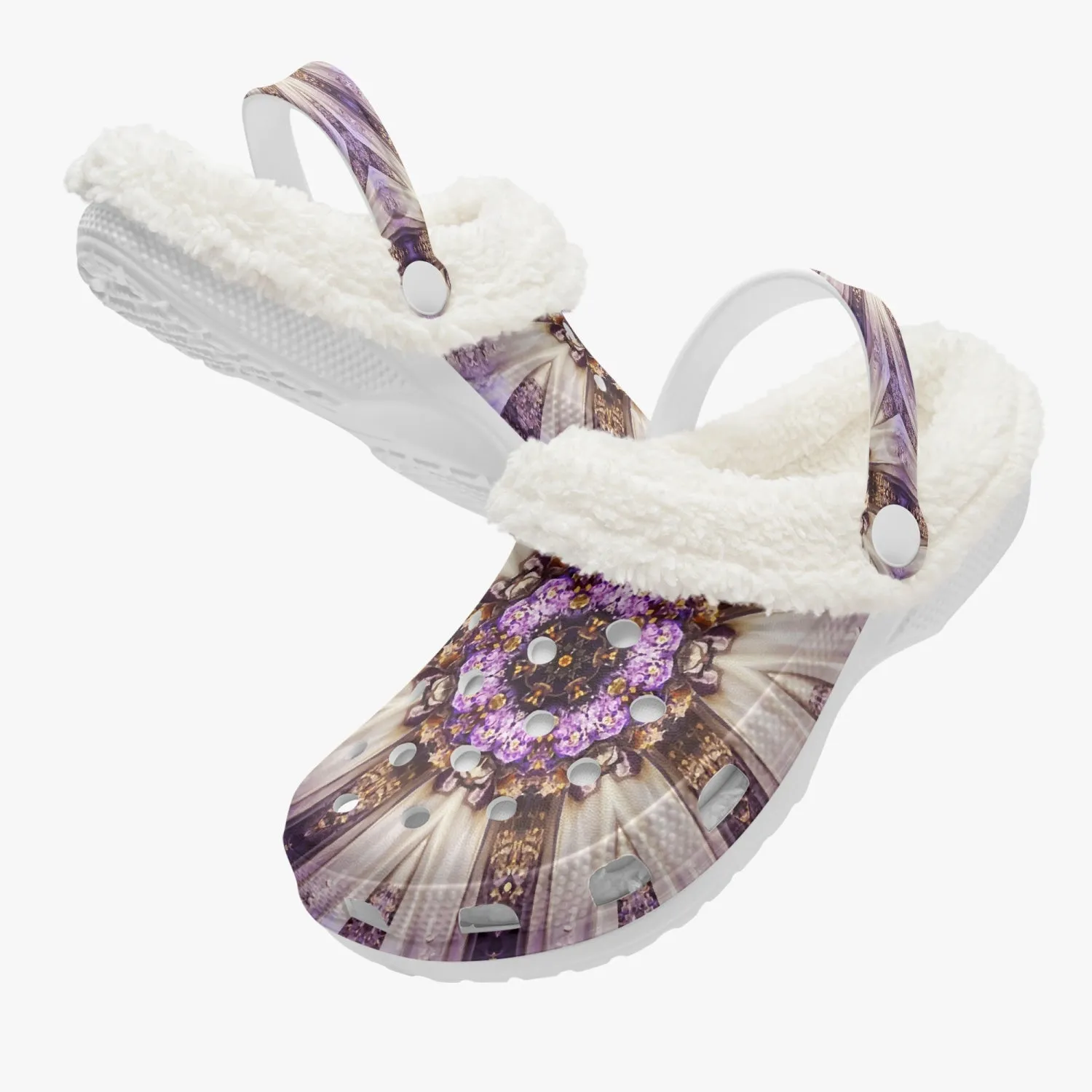 475. Lined All Over Printed Clogs