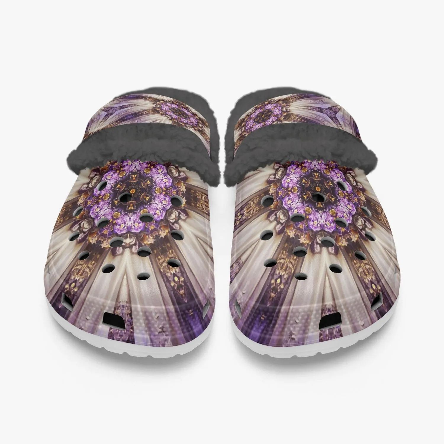 475. Lined All Over Printed Clogs