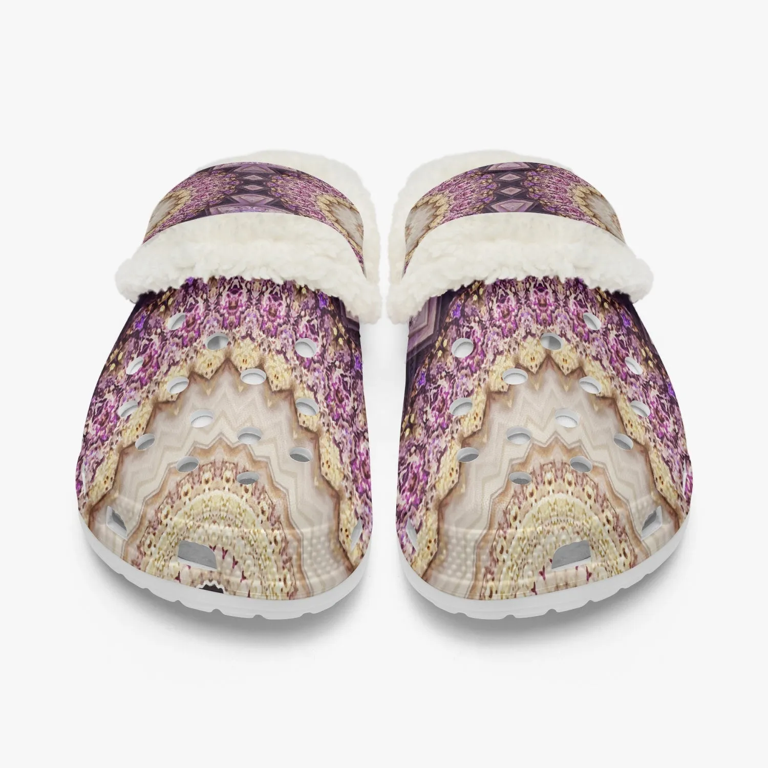 475. Lined All Over Printed Clogs