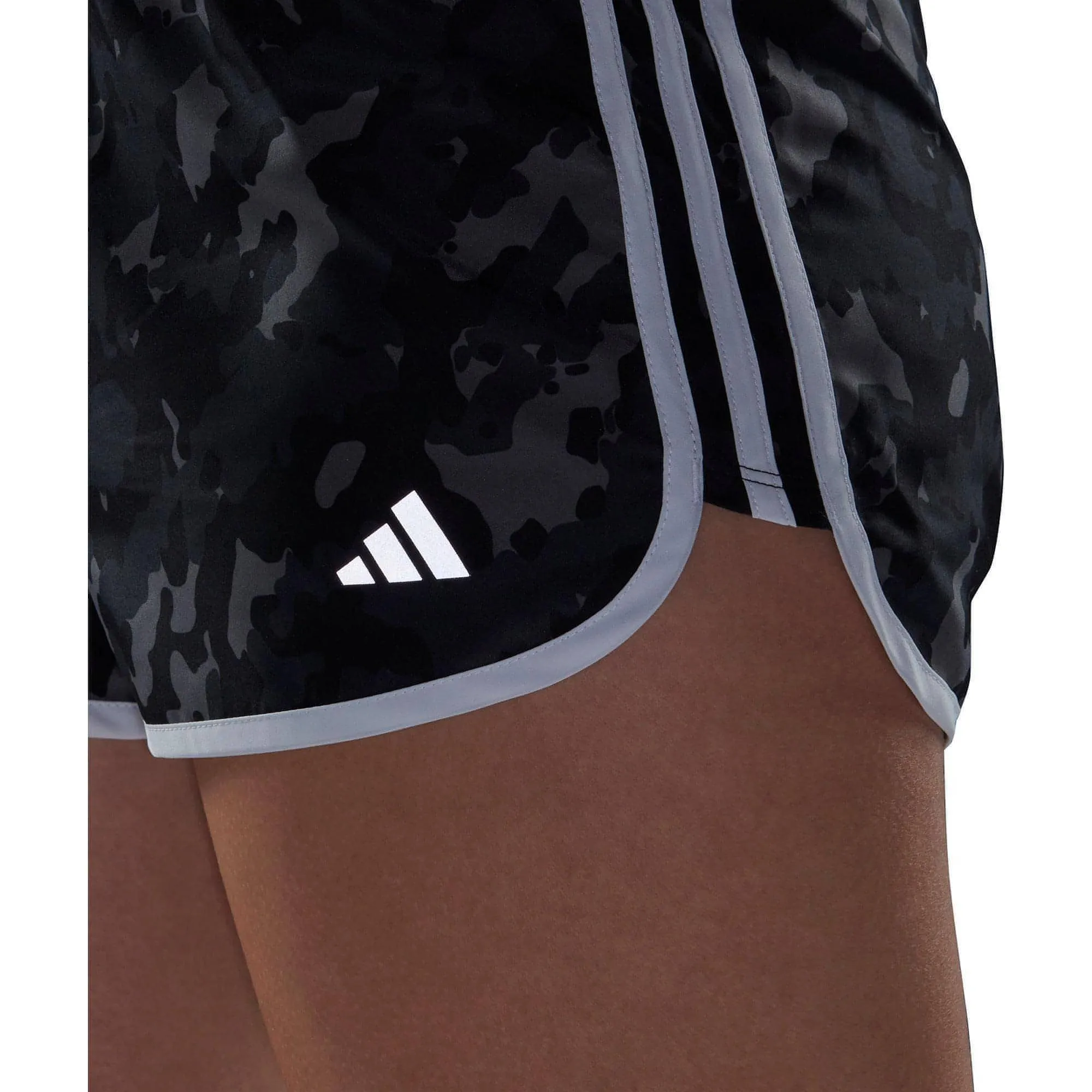 adidas 3 Inch Marathon 20 Womens Running Shorts - Grey