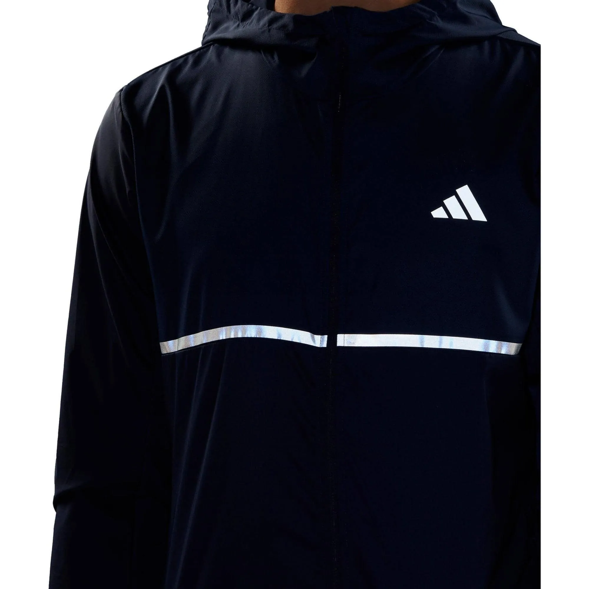 adidas Own The Run Mens Running Jacket - Blue