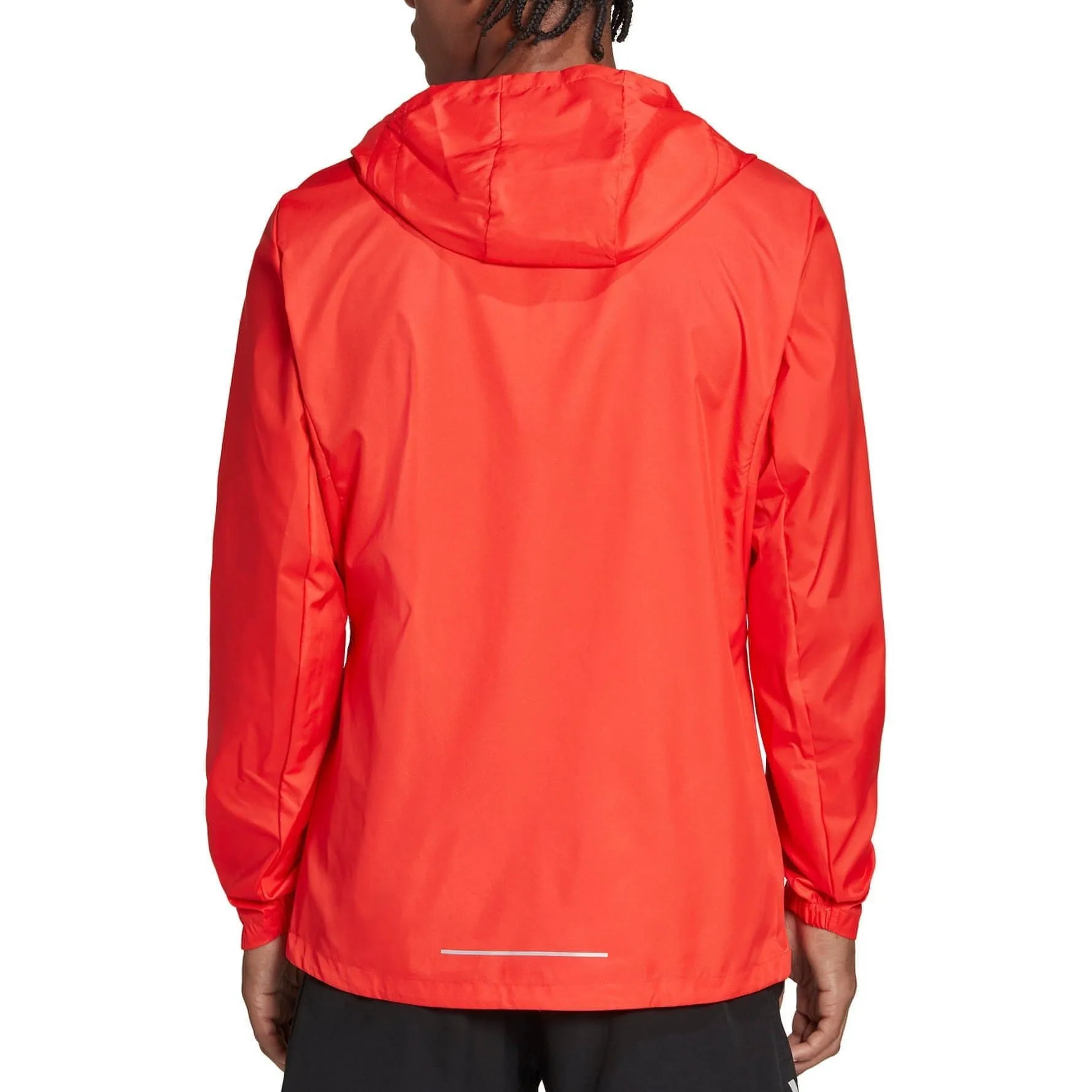 adidas Own The Run Mens Running Jacket - Red