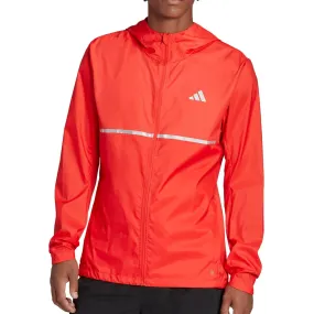 adidas Own The Run Mens Running Jacket - Red