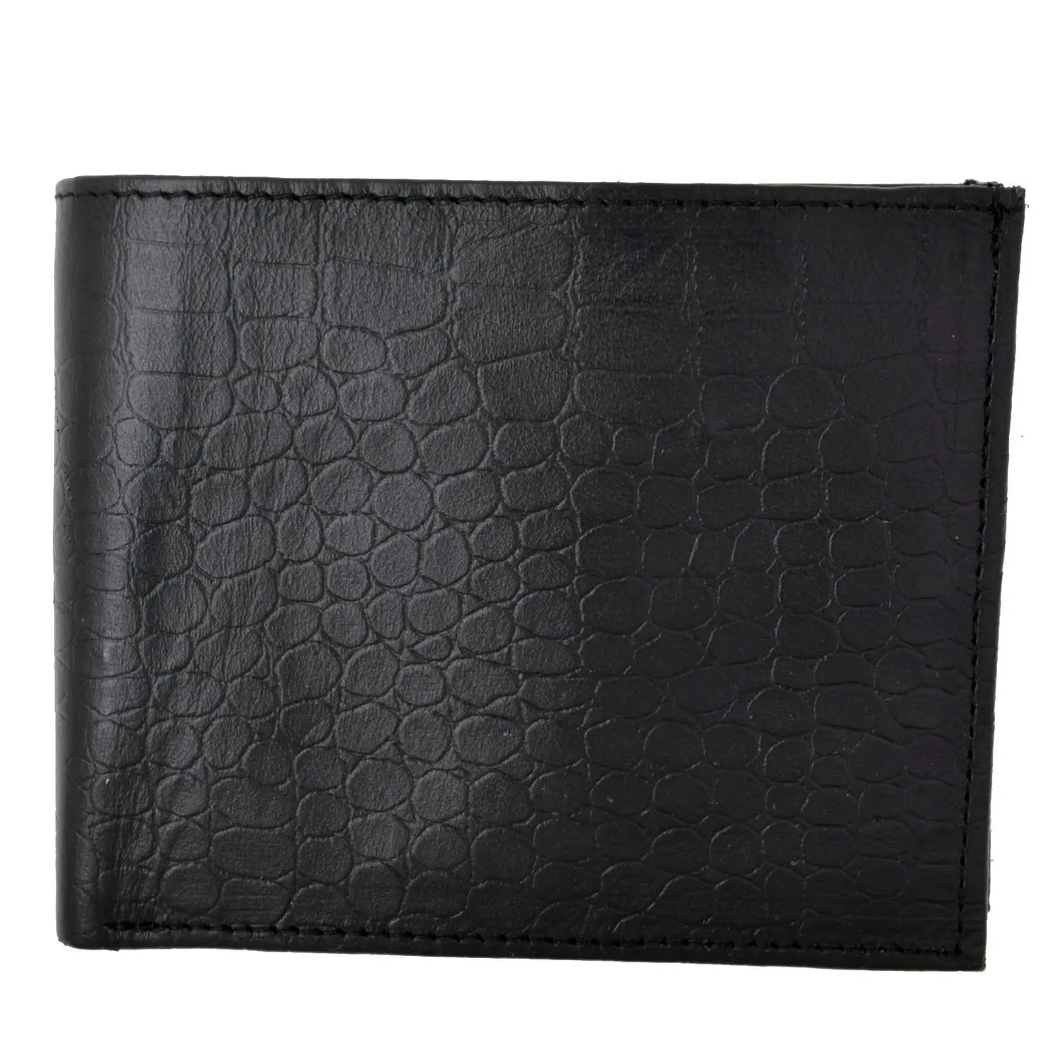 AFONiE RFID- Croco RFID Flip Bifold Wallet For Men