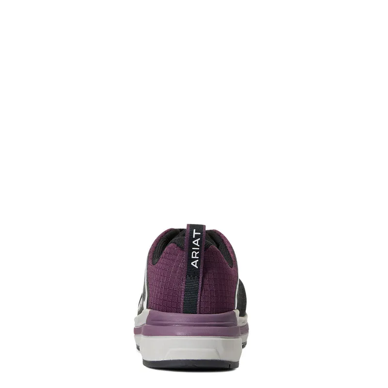 'Ariat' Women's Outpace Shift EH Comp Toe - Black / Shadow Purple