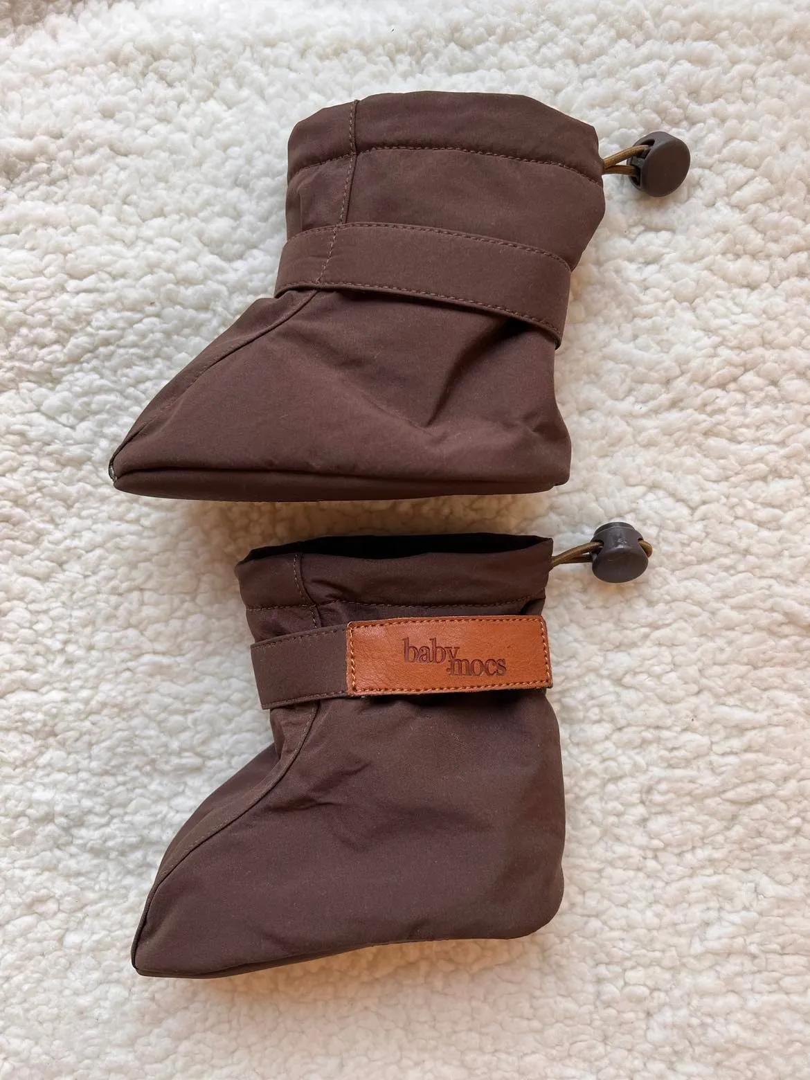 BabyMocs Soft Snow Boots Brown