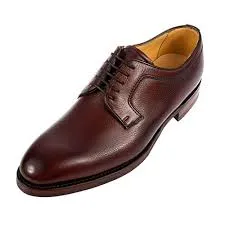 Barker Skye Versatile Derby Shoe -Brown  Grain