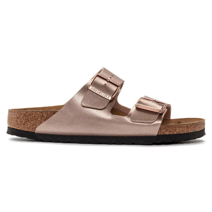 'Birkenstock' Women's Arizona Birko-Flor Sandal - Copper