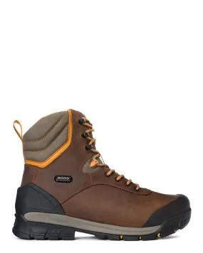 'BOGS' Men's 8" Bedrock WP Insulated Comp Toe - Brown / Gray / Black