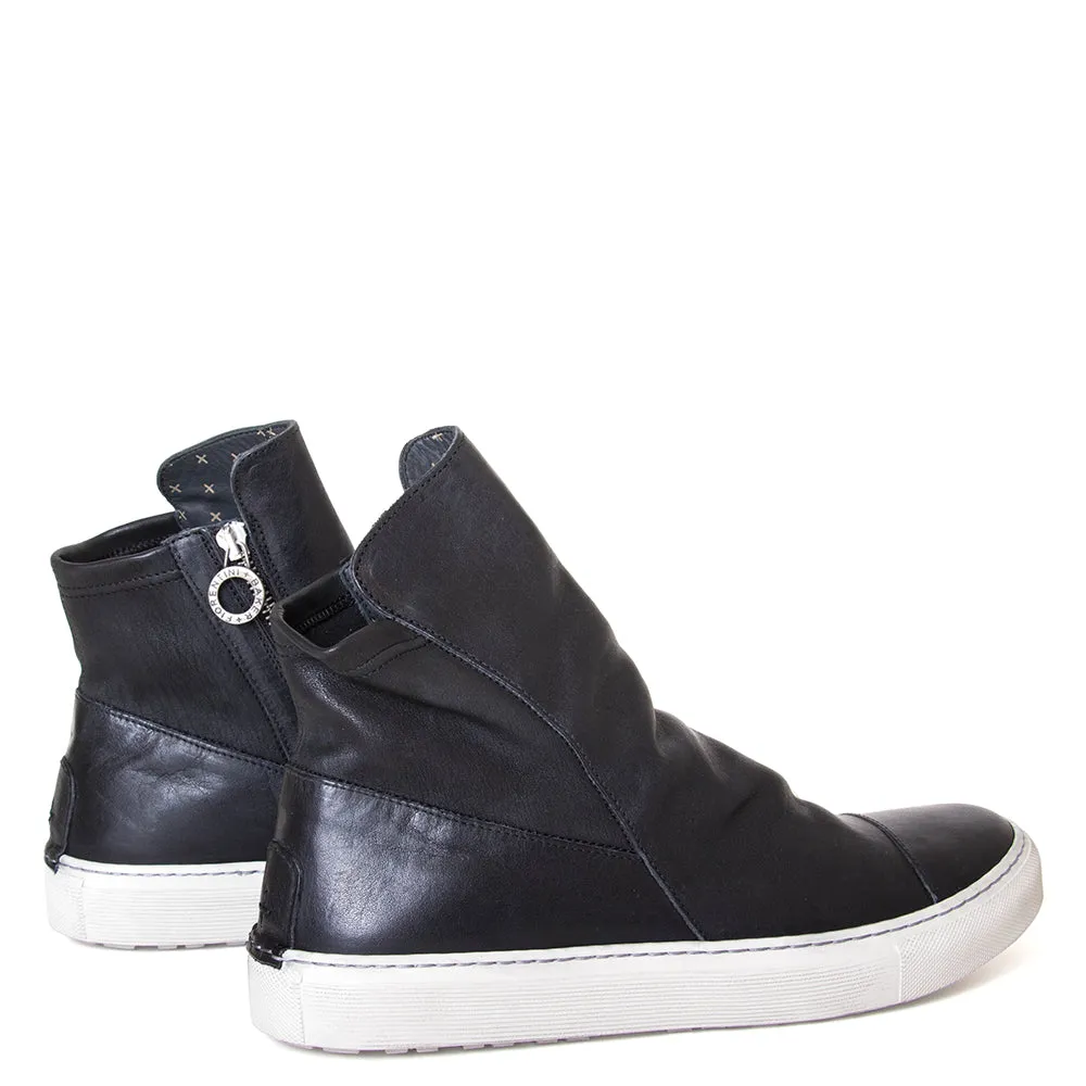 Bret Men's High-Rise Leather Sneaker