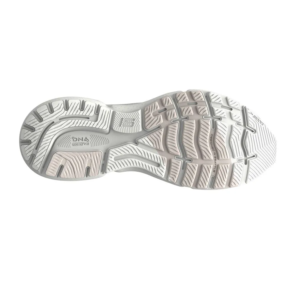 'Brooks' Women's Ghost 15 - White / Crystal Grey / Glass