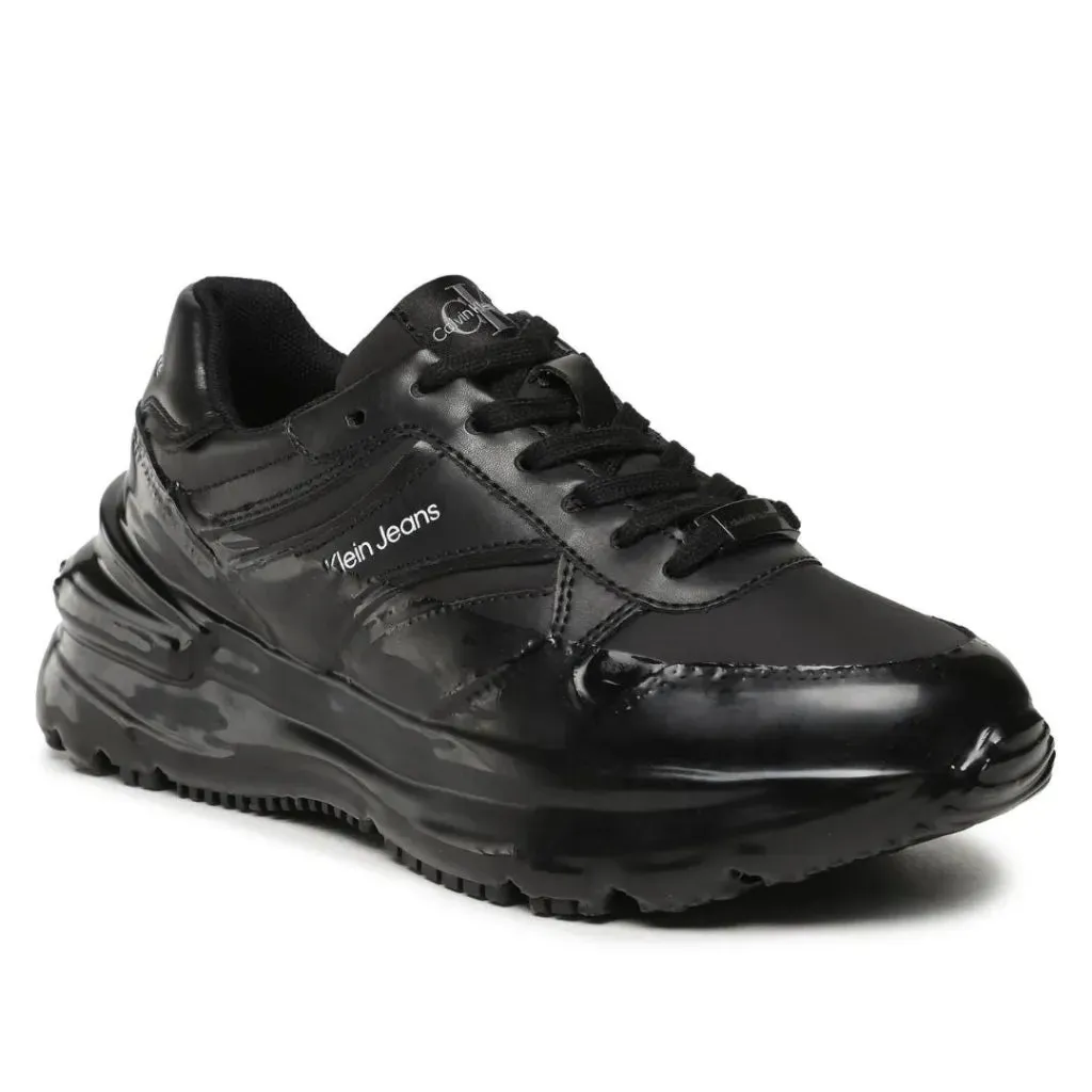 Calvin Klein Jeans Chunky Run Low Laceup Dip Wn YW0YW01049-BLKBLK