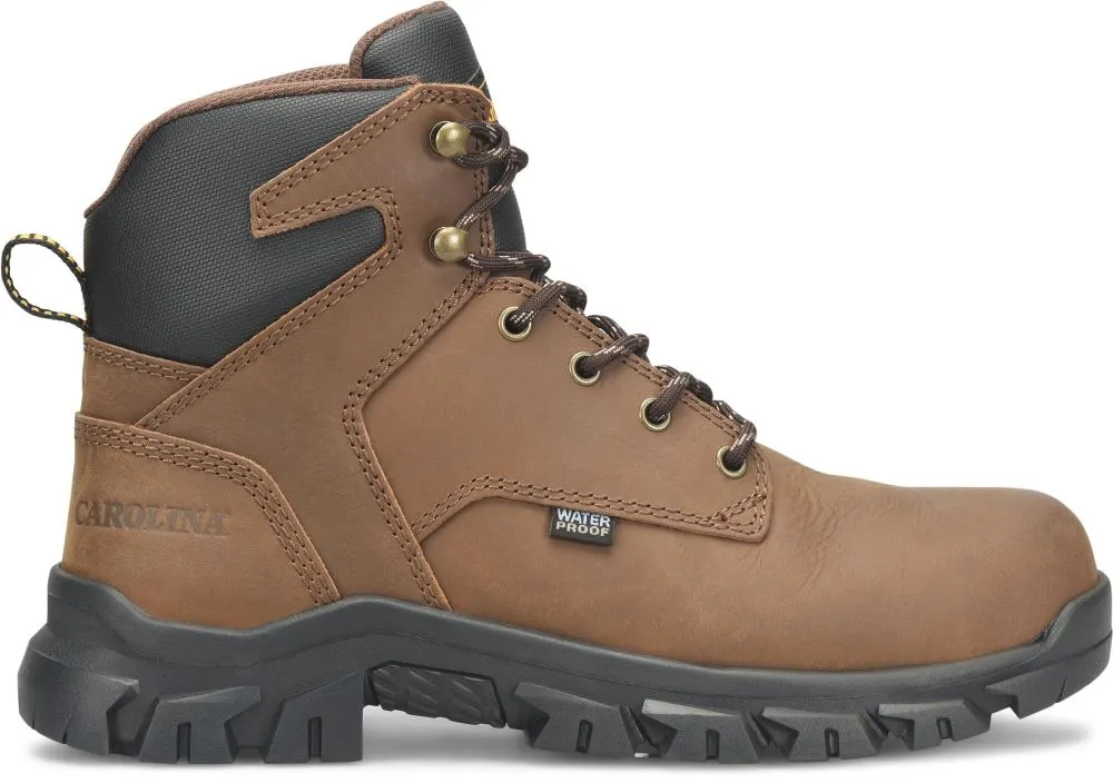 'Carolina' Men's 6 Gruntz EH WP Steel Toe - Dark Brown