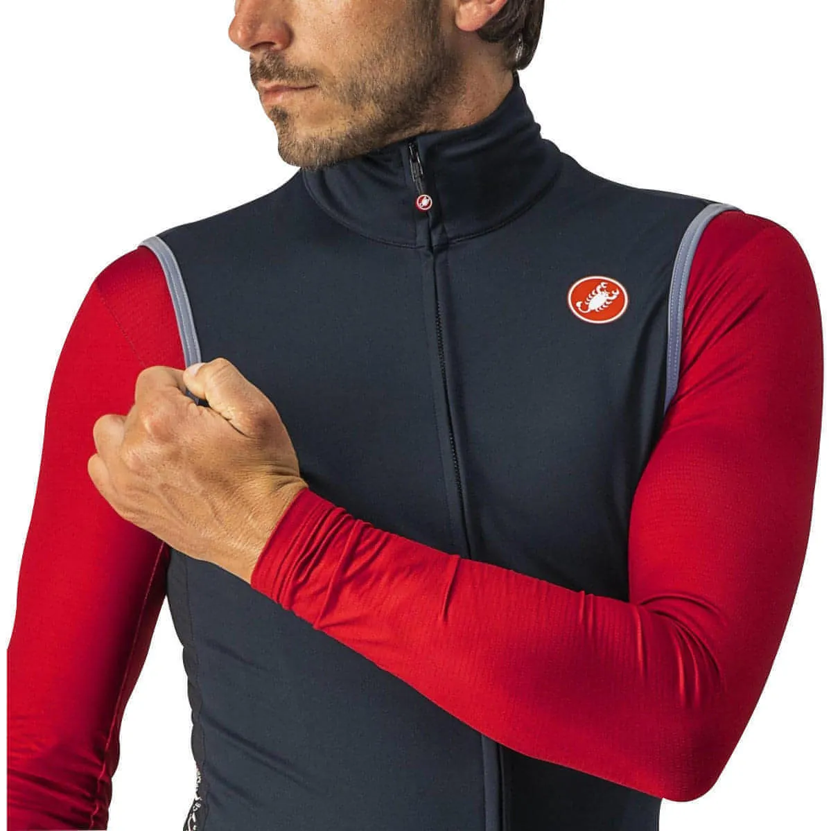 Castelli Perfetto ROS Mens Cycling Gilet - Black