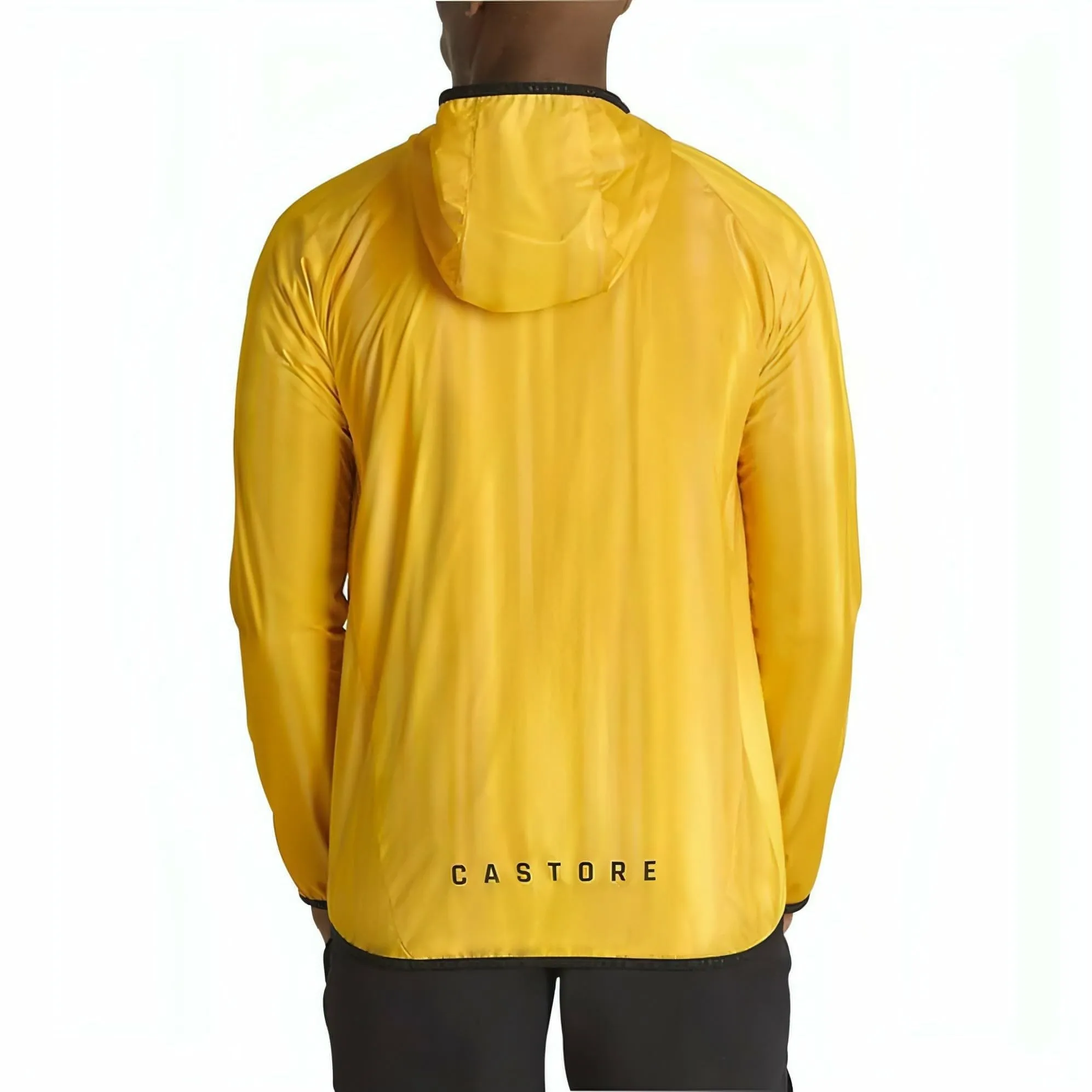 Castore Active Cirrus Flyweight Mens Running Jacket - Gold