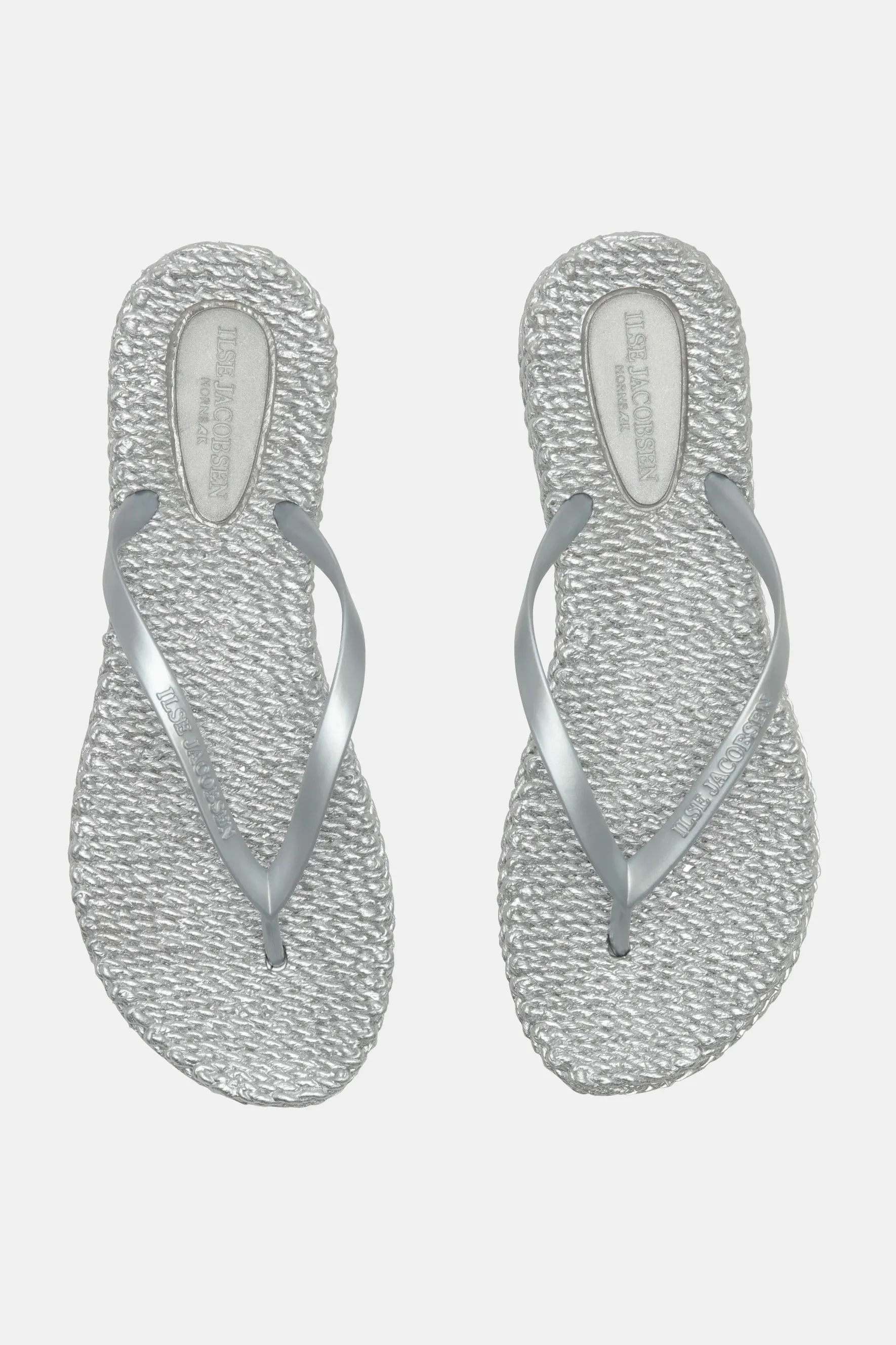 CHEERFUL FLIP FLOPS (SILVER) - ILSE JACOBSEN