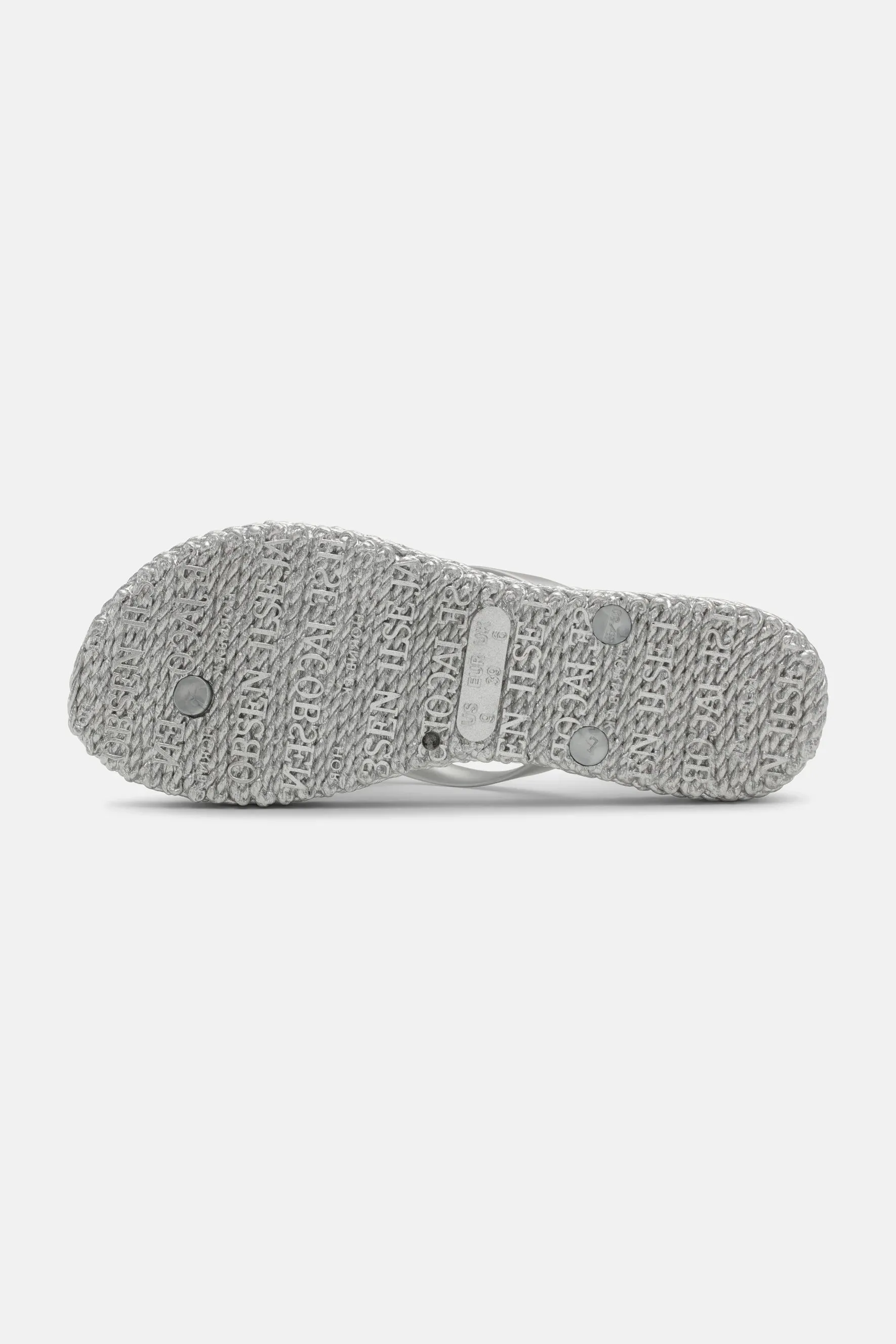 CHEERFUL FLIP FLOPS (SILVER) - ILSE JACOBSEN