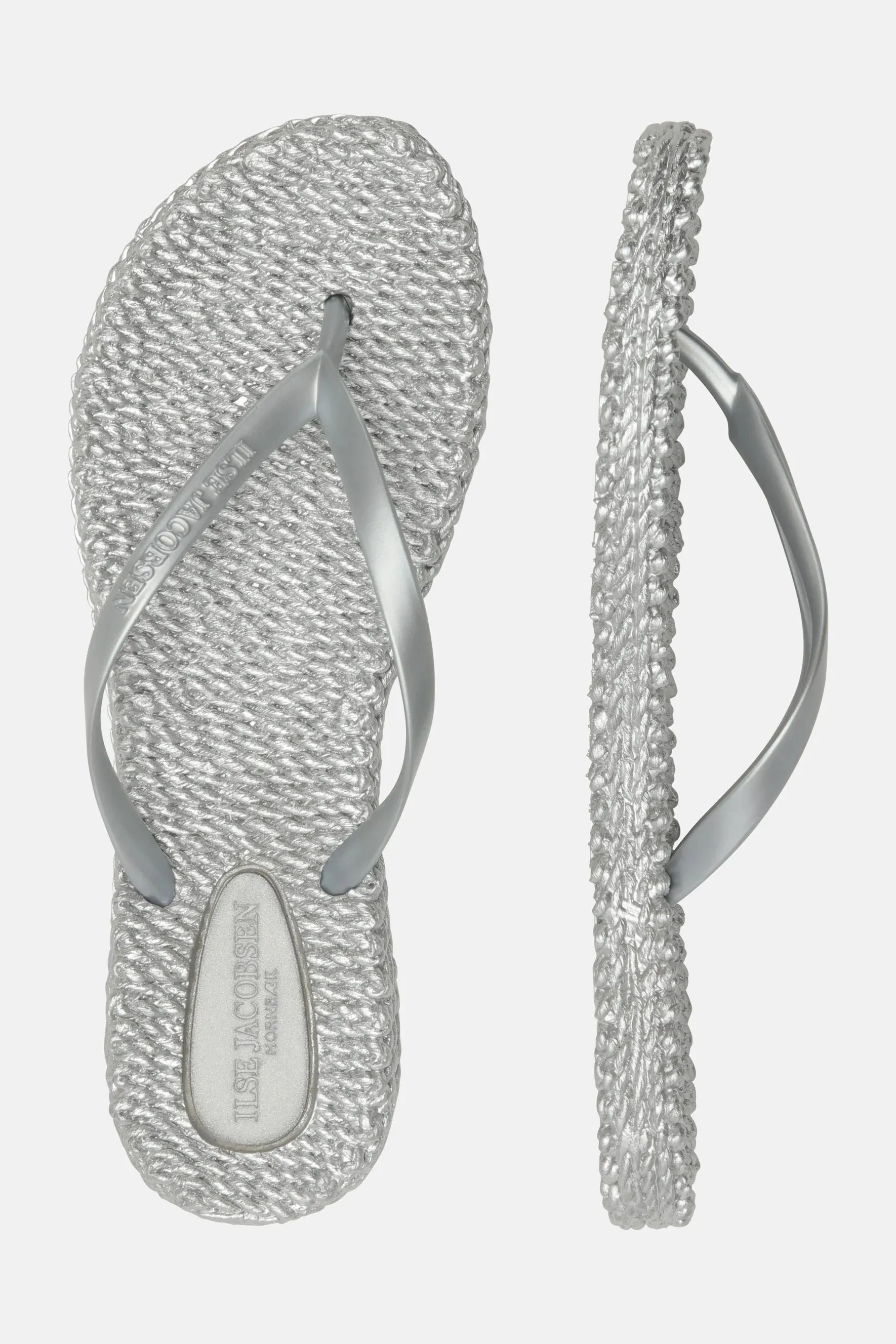 CHEERFUL FLIP FLOPS (SILVER) - ILSE JACOBSEN