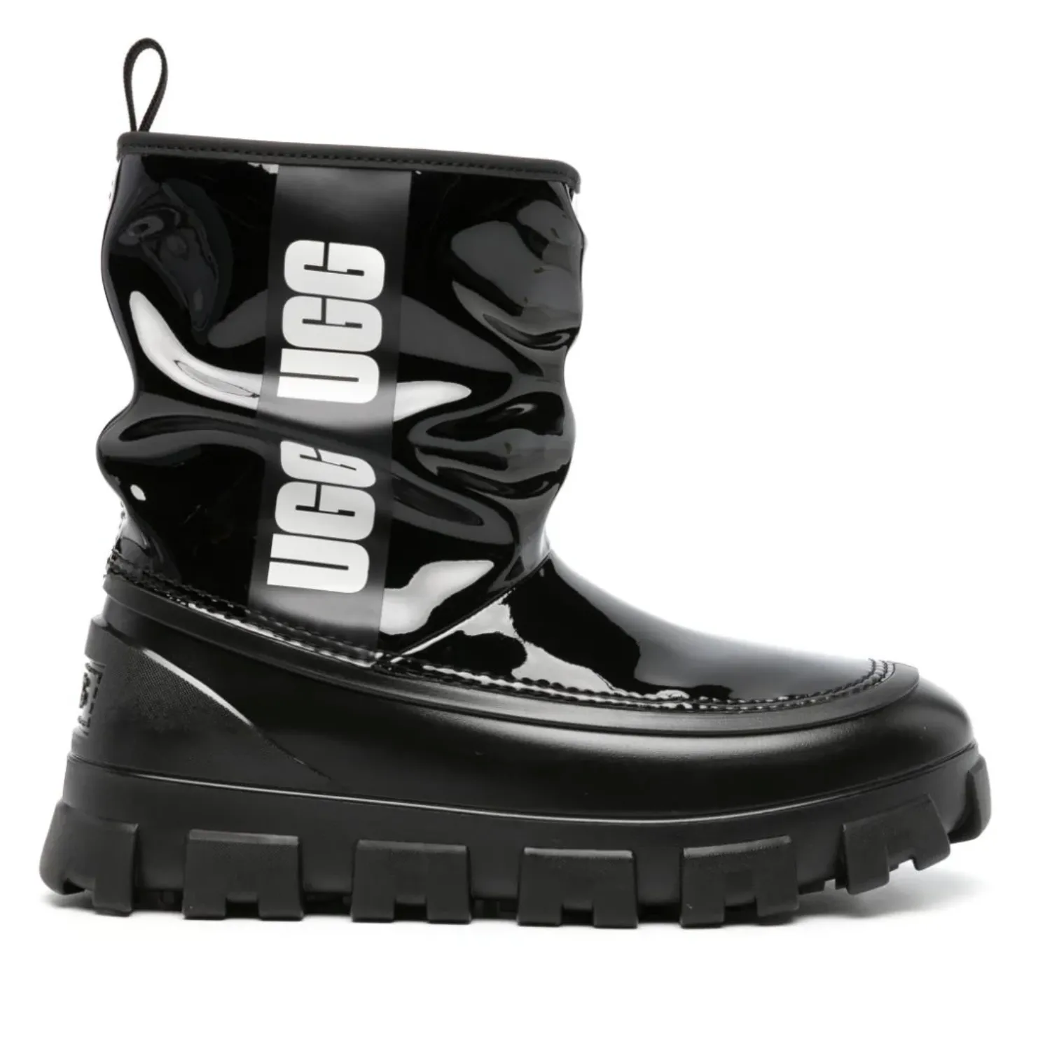 CLASSIC BRELLAH LOGO-PRINT BOOTS - BLACK