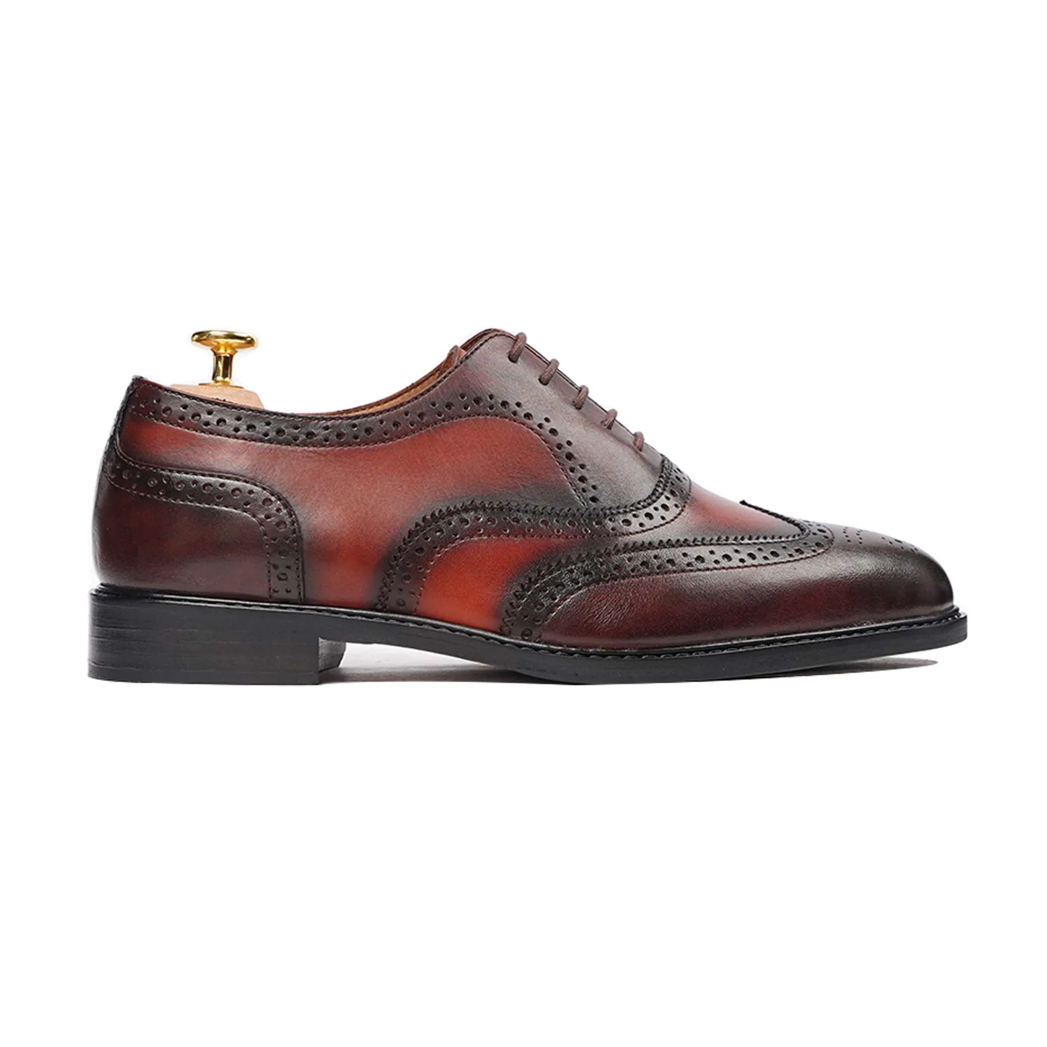 COBURG - BURNISH OXBLOOD OXFORD