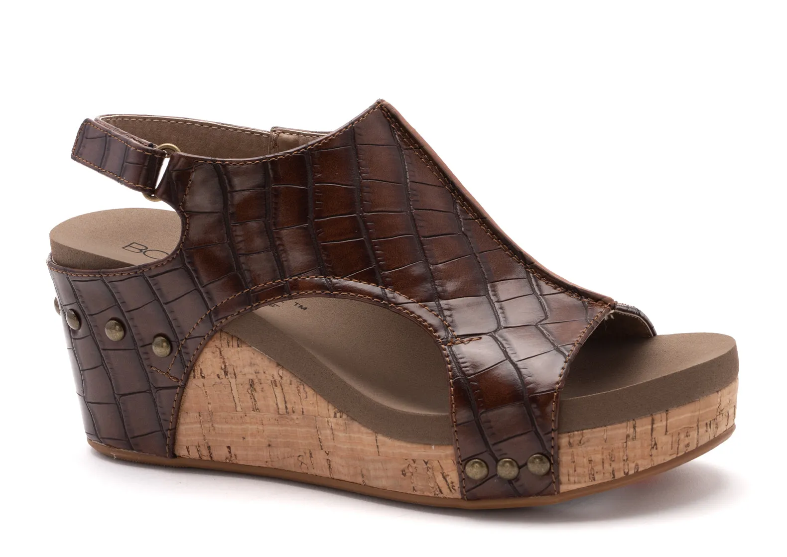 Corkys Carley Brown Croc