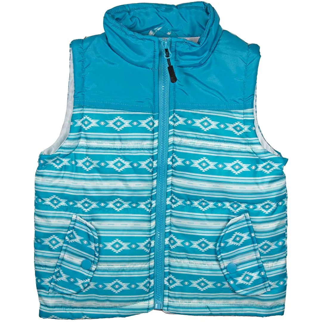 Cowgirl Legend Girls' Aztec Print Vest