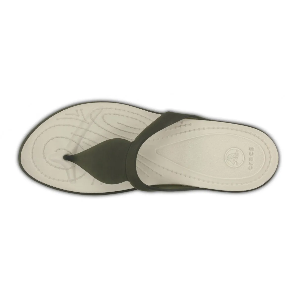 Crocs women's flip-flop Rio Flip 16266-0W8 black-platinum