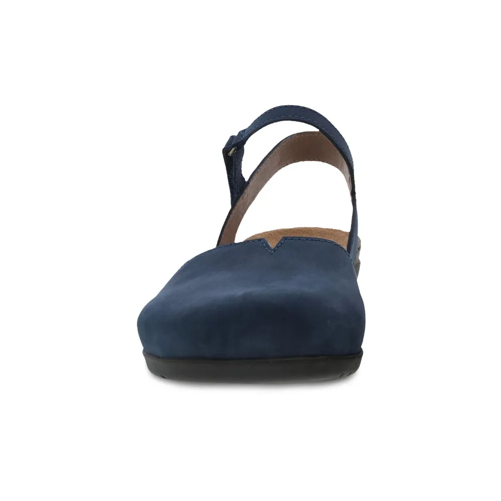 Dansko Rowan Navy Milled Nubuck Mary Jane (Women's)