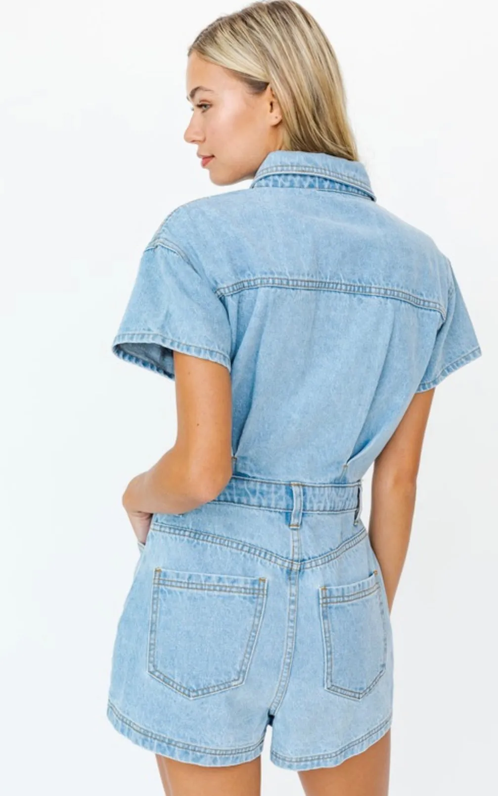 Denim Dolly Boiler Suit