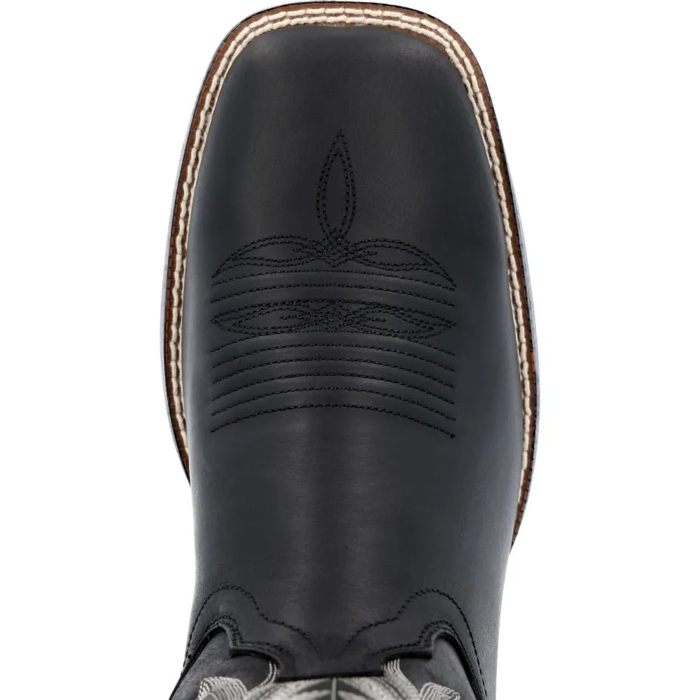 'Durango' Men's 11" Westward Western Square Toe - Black Onyx