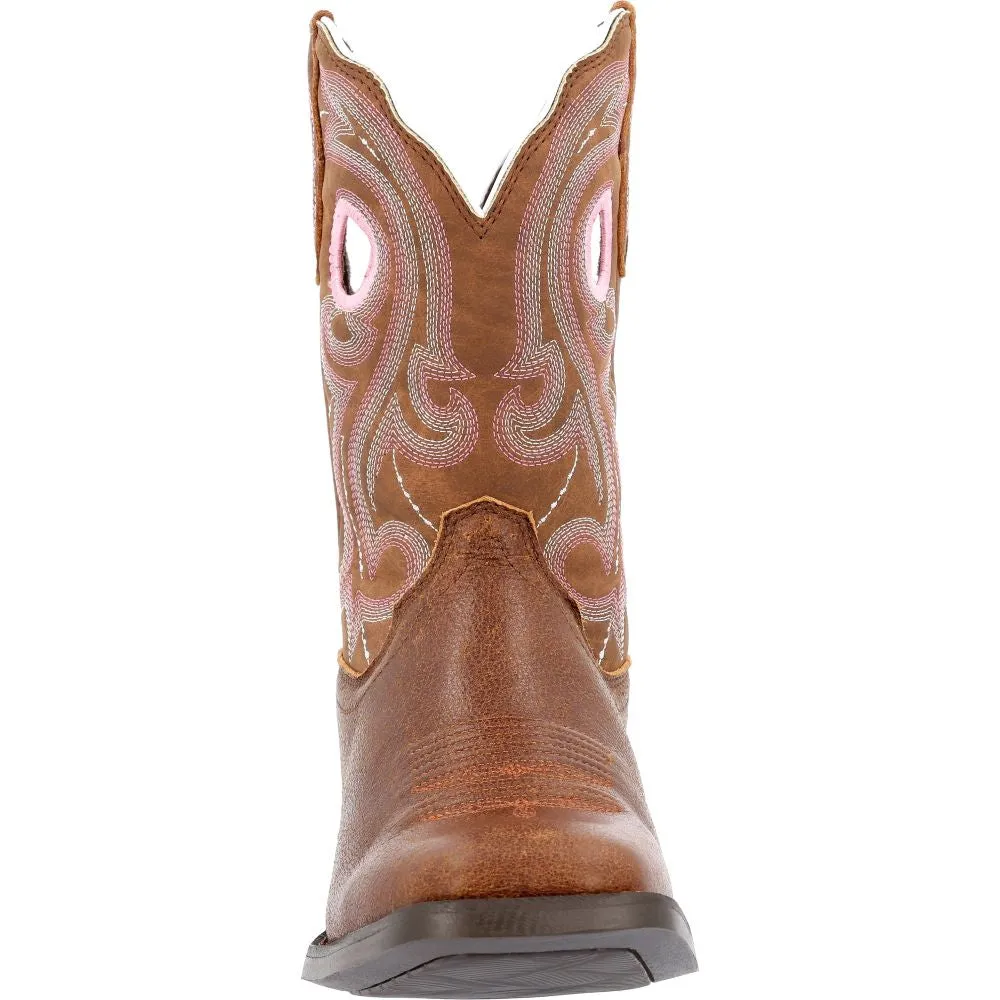 'Durango' Women's 10" Westward Western Square Toe - Rosewood