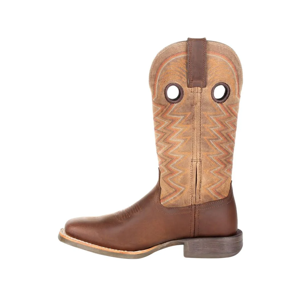 'Durango' Women's 12" Rebel Pro Western Square Toe - Tiger's Eye