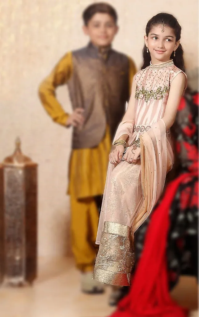 Embroidered Sharara Suit | GFC16 | 407