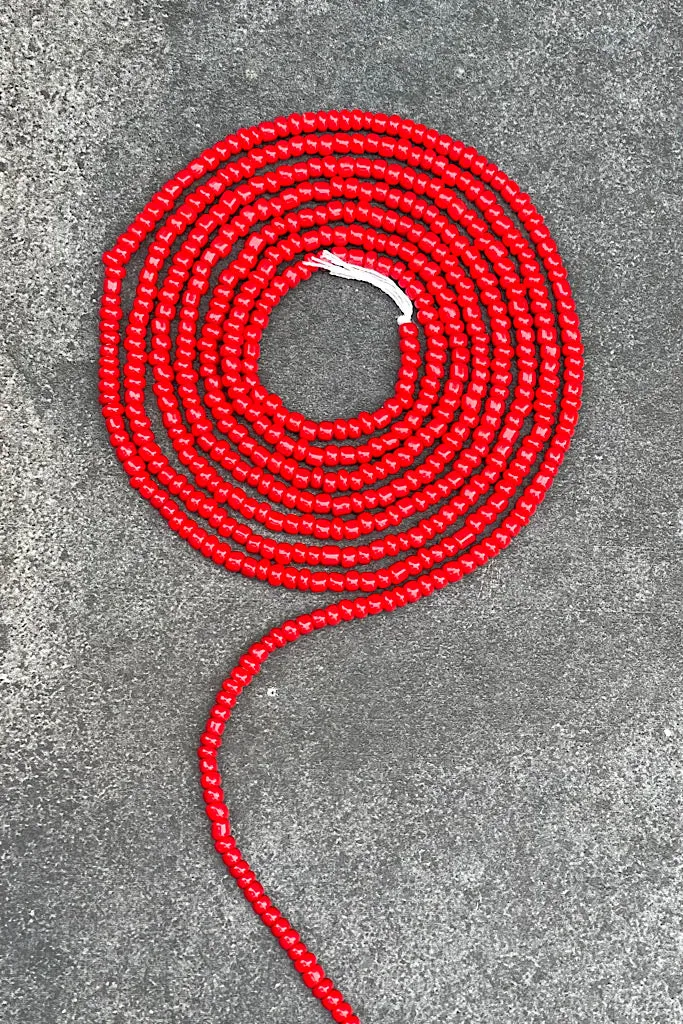 Energetic Red Waist Beads