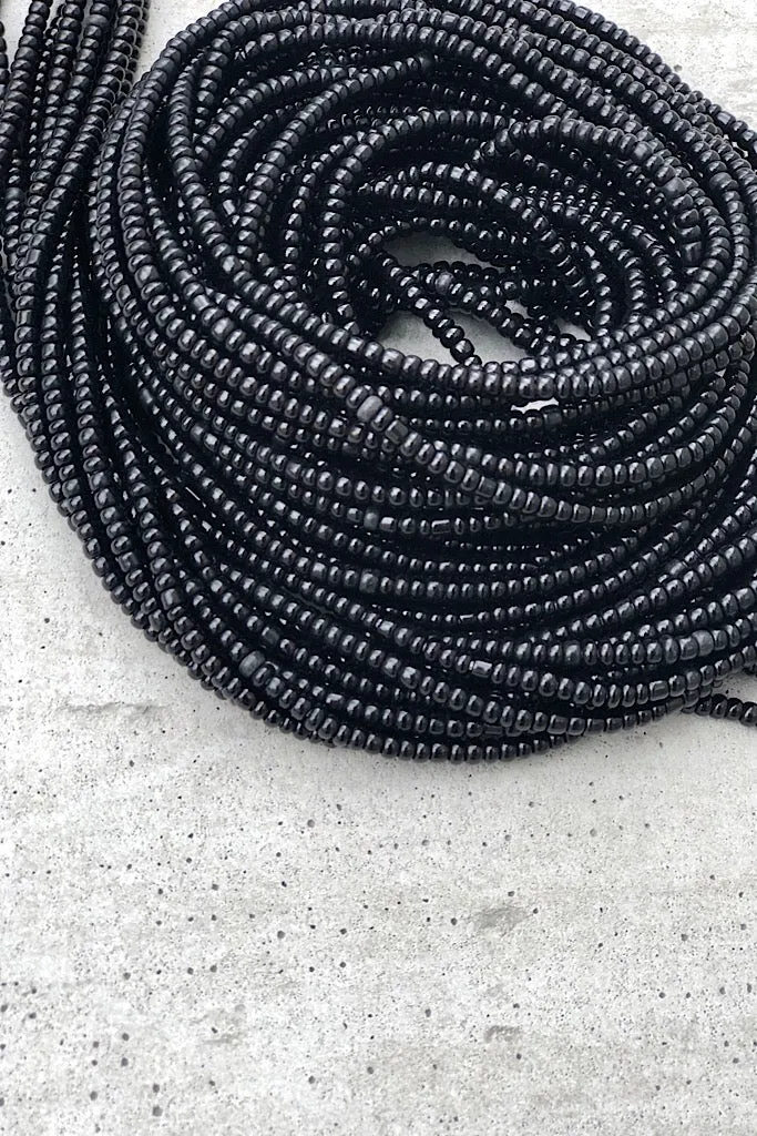 Extended Length 60 Inch Noire Waist Beads