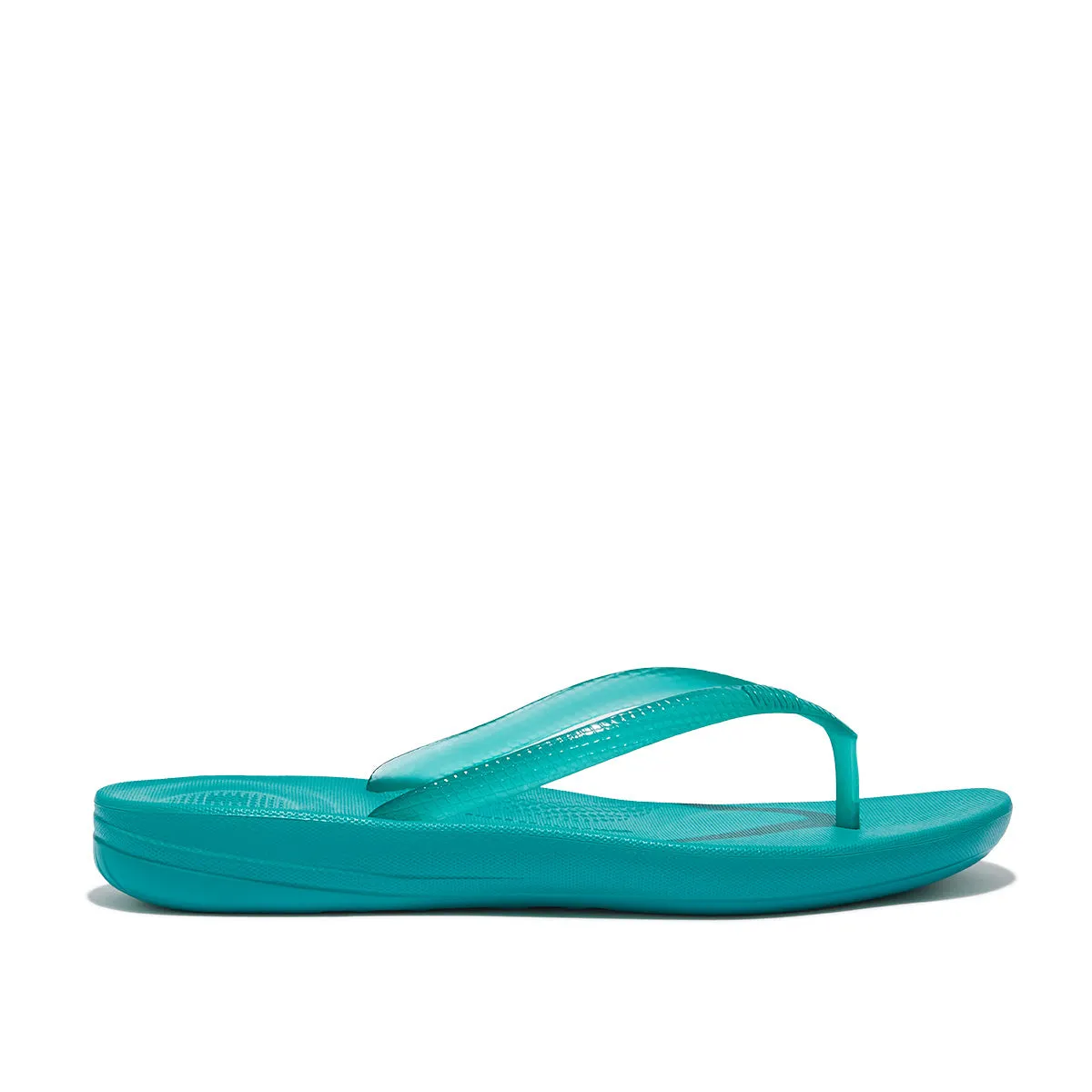 Fit-Flop Iqushion Transparent Flip-Flops Tahiti Blue    