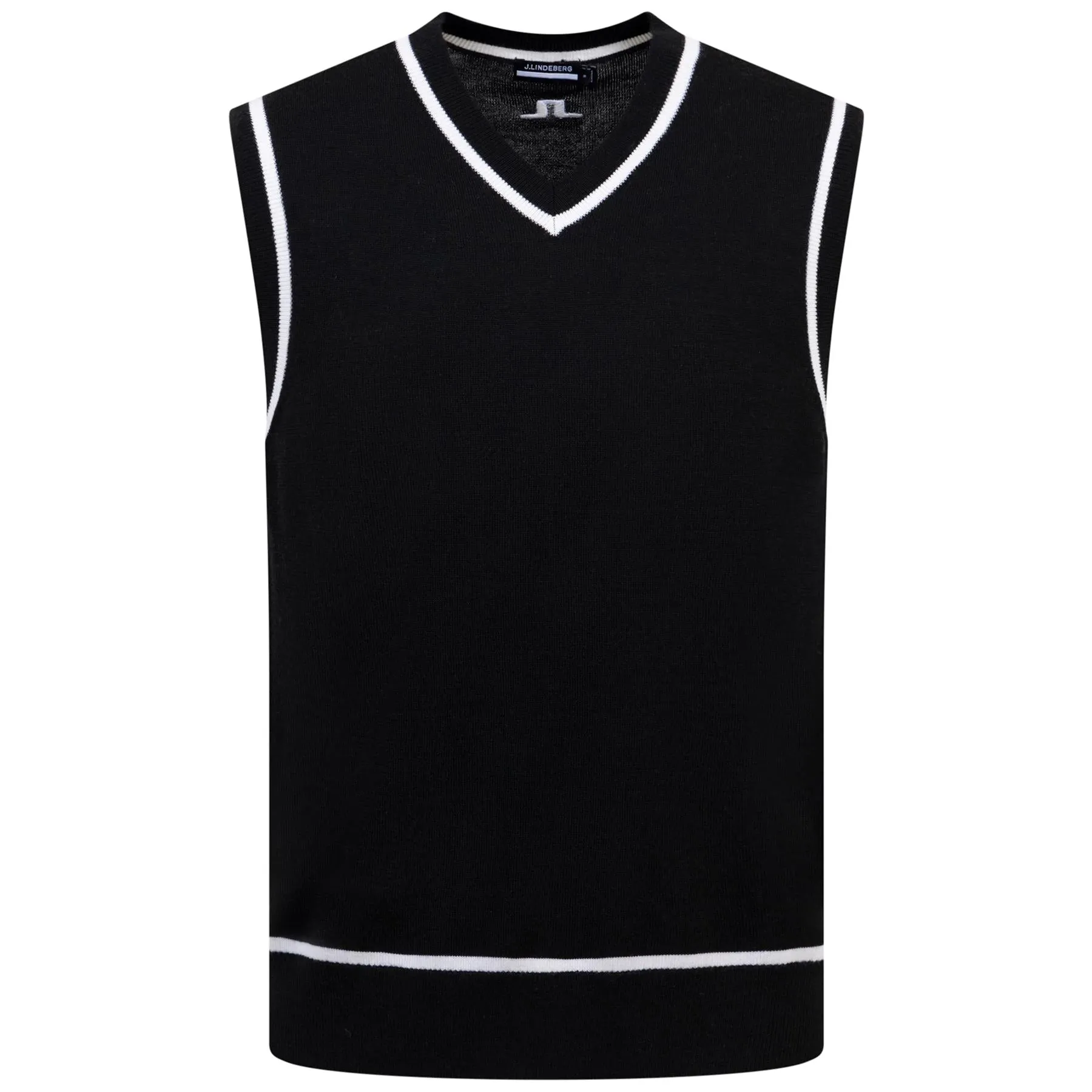 Fraser Knitted Vest Black - W23