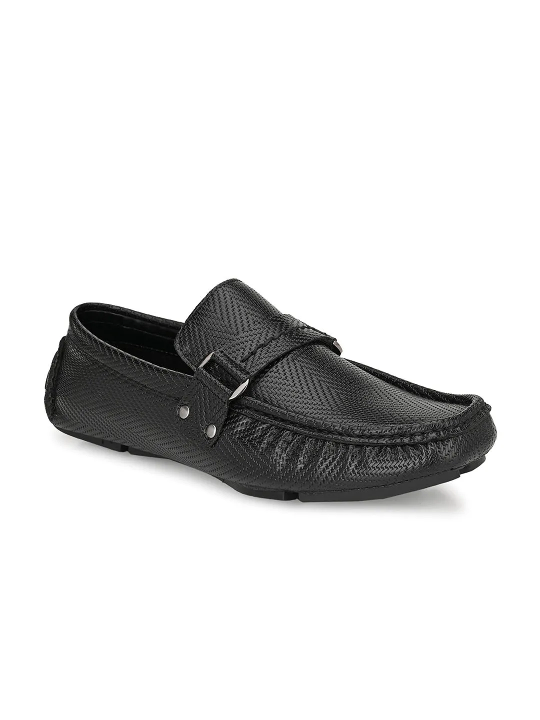 Frenzy Black Moccasins