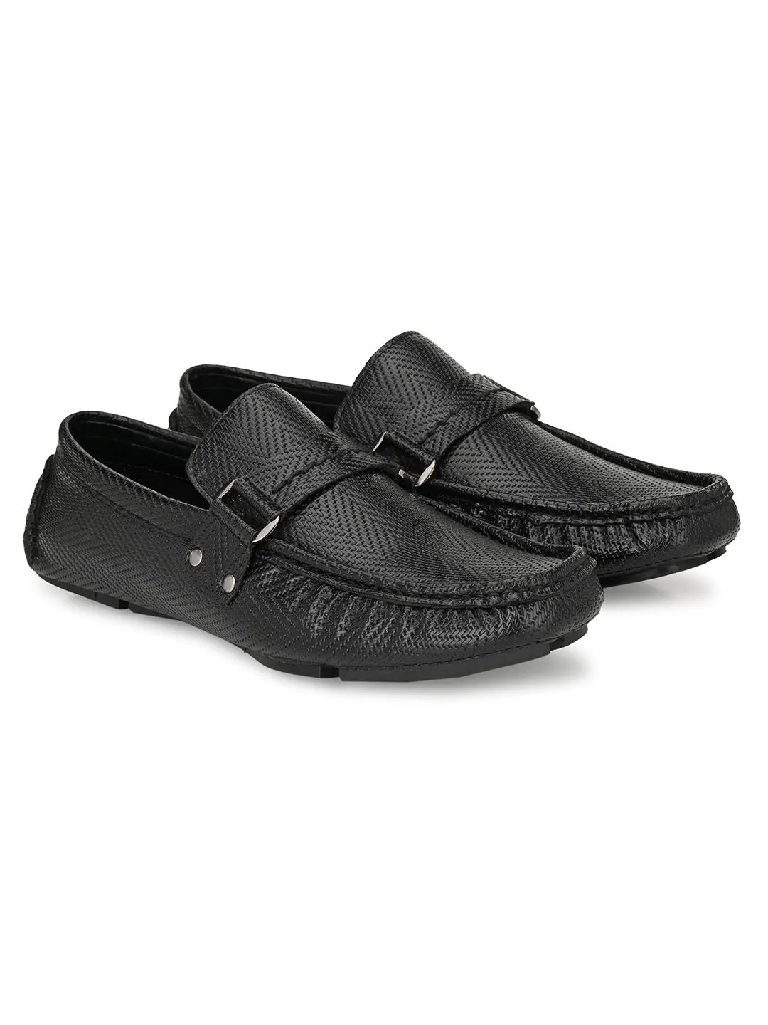 Frenzy Black Moccasins