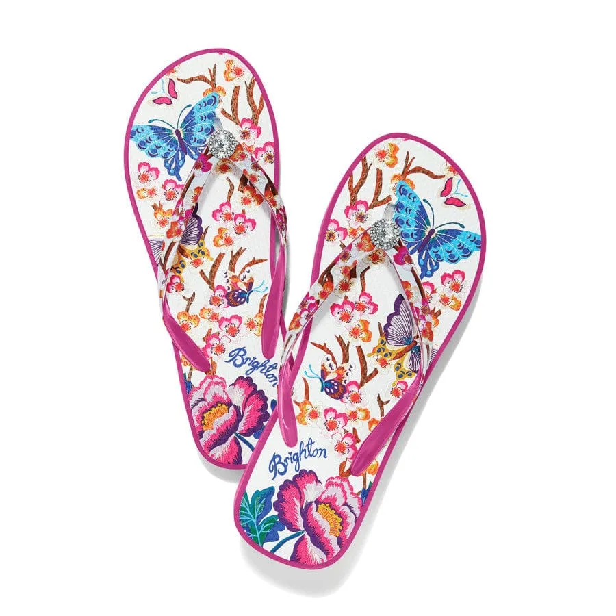 Geisha Platform Flip Flops