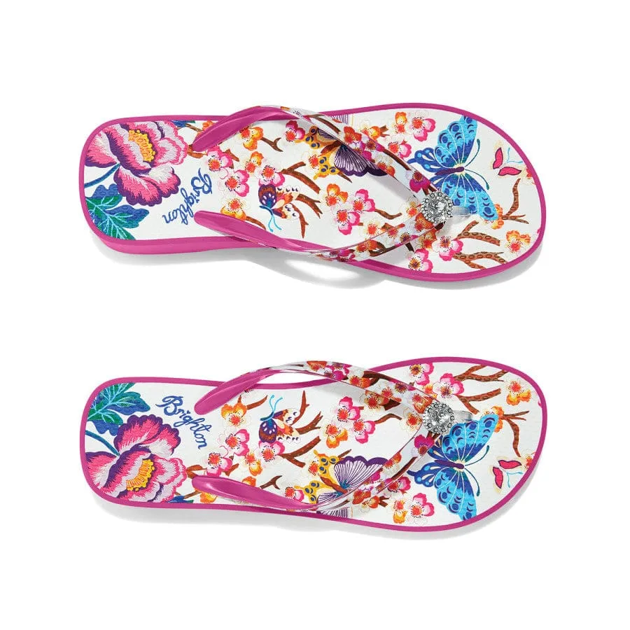 Geisha Platform Flip Flops