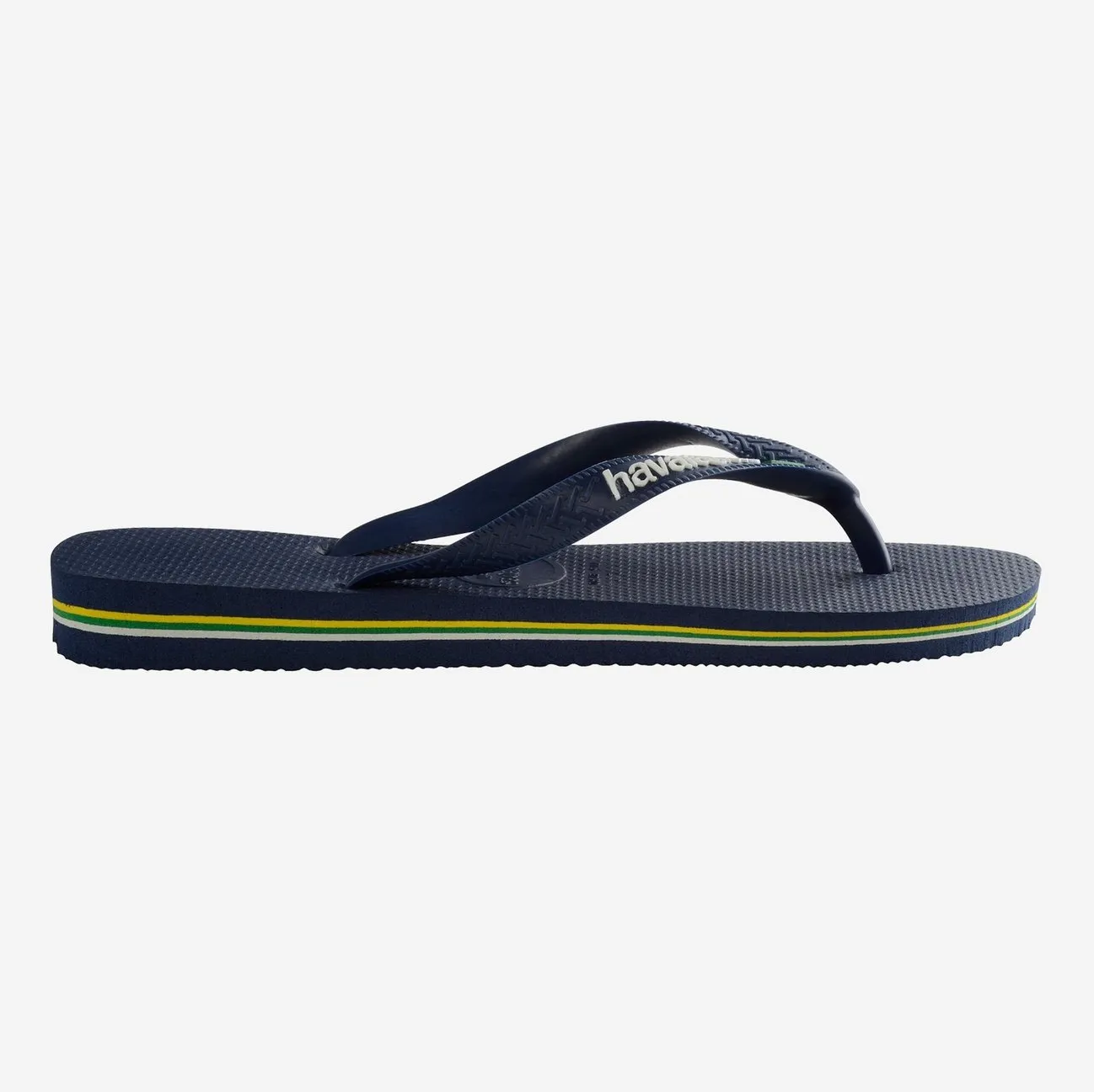 Havaianas Brasil Logo Flip Flops - Marinho Navy Blue