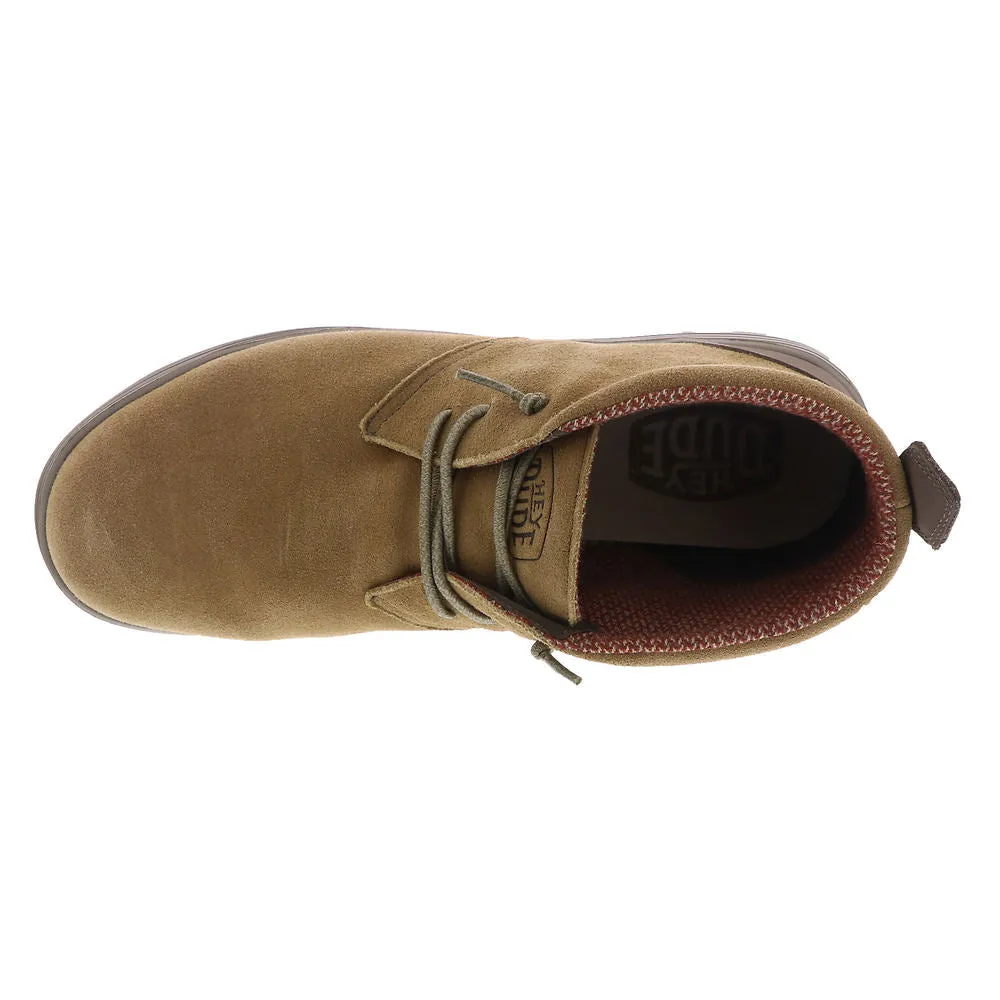 'Hey Dude' Men's Jo Suede - Cognac