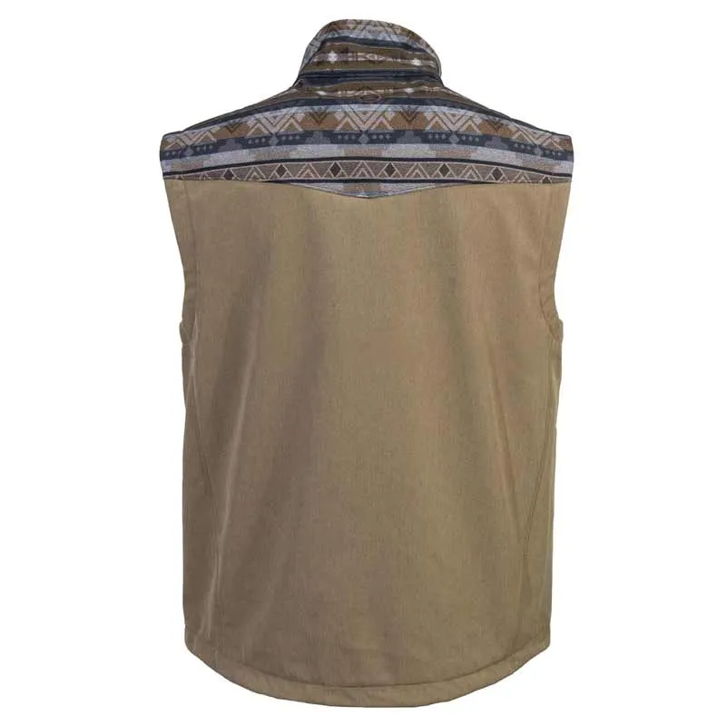 Hooey Men's Aztec Softshell Vest