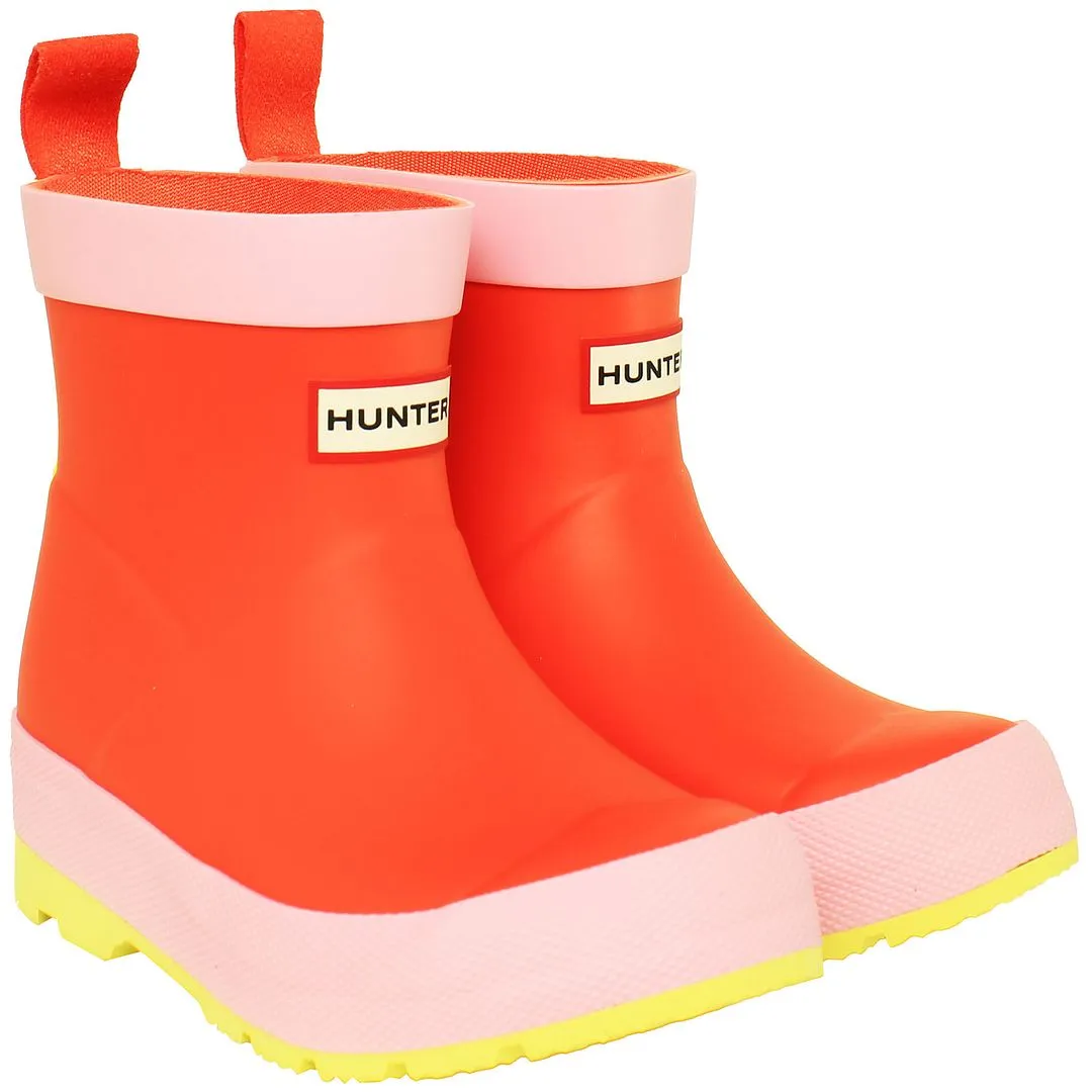 Hunter Play Little Kids Orange Boots