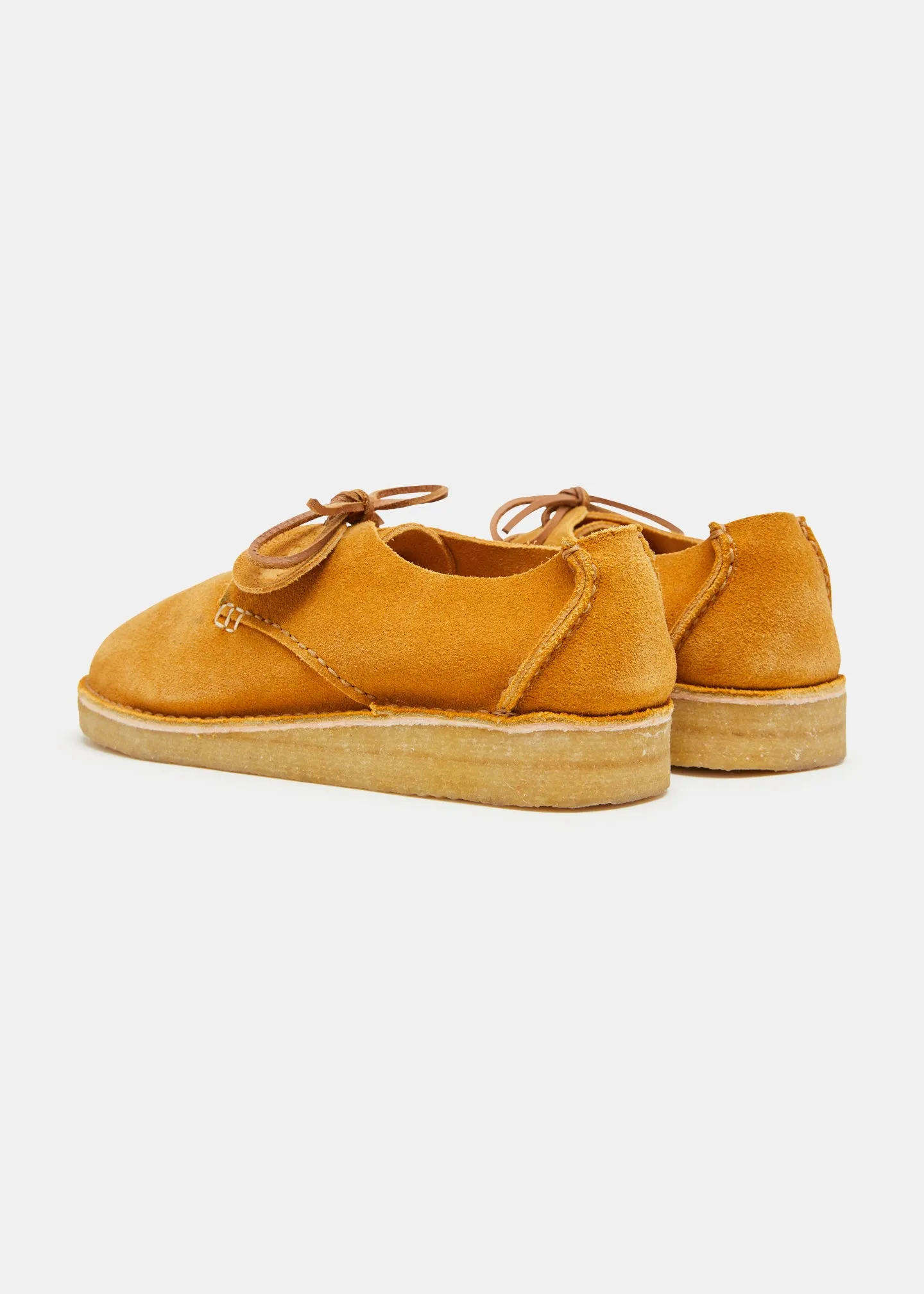 Johnny Marr Rishi Womens Suede Shoe - Turmeric