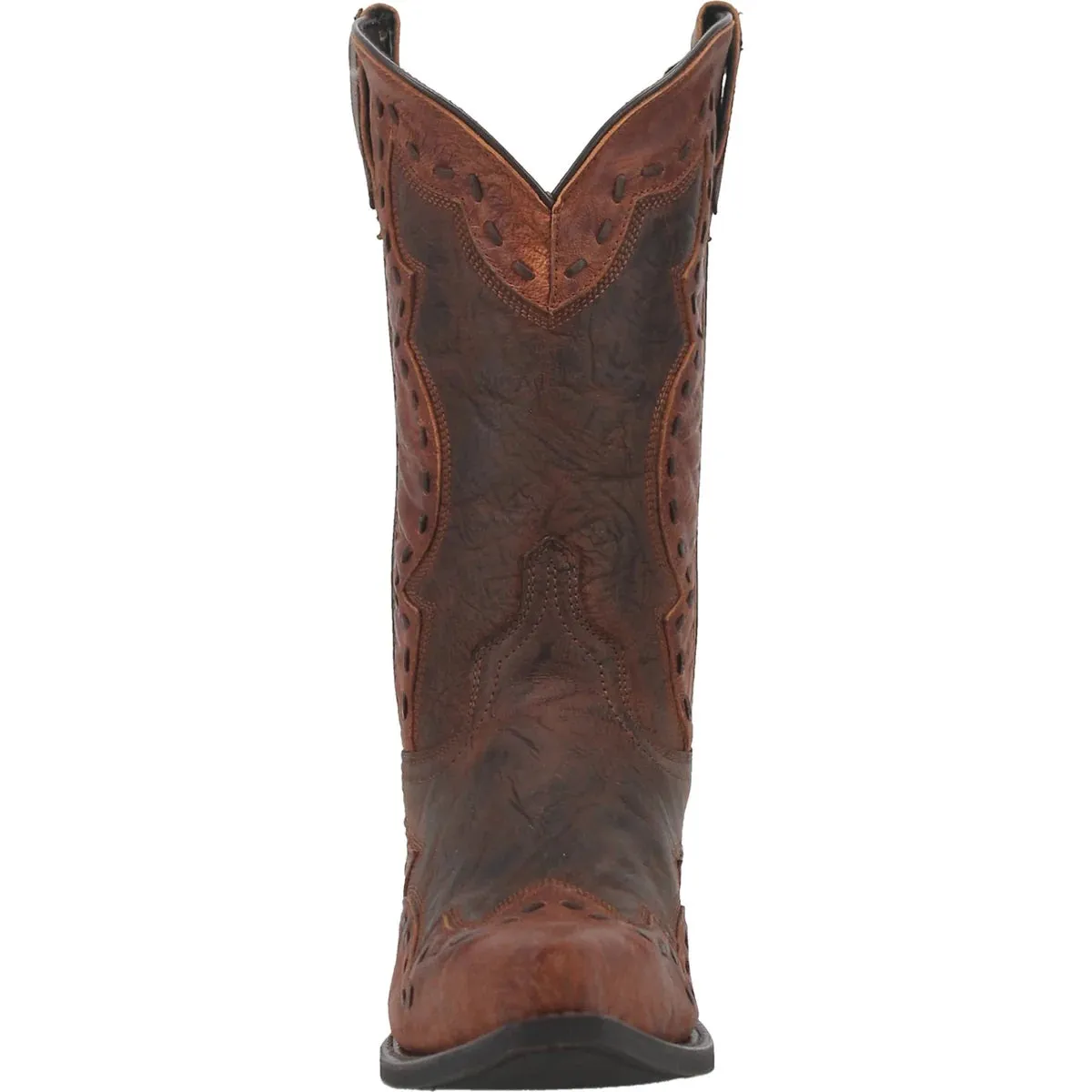 'Laredo' Men's 12" Ronnie Western Fashion Snip Toe - Rust